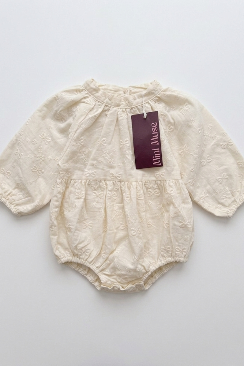 Embroidered Baby Romper