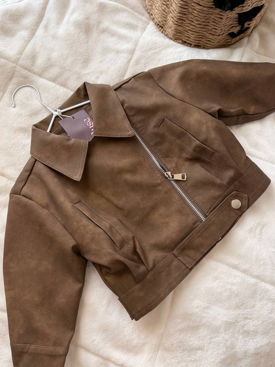 Kids Leather Jacket – Unisex