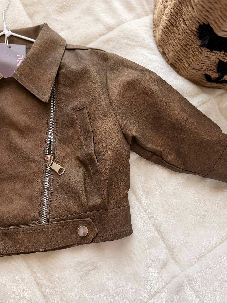 Kids Leather Jacket – Unisex