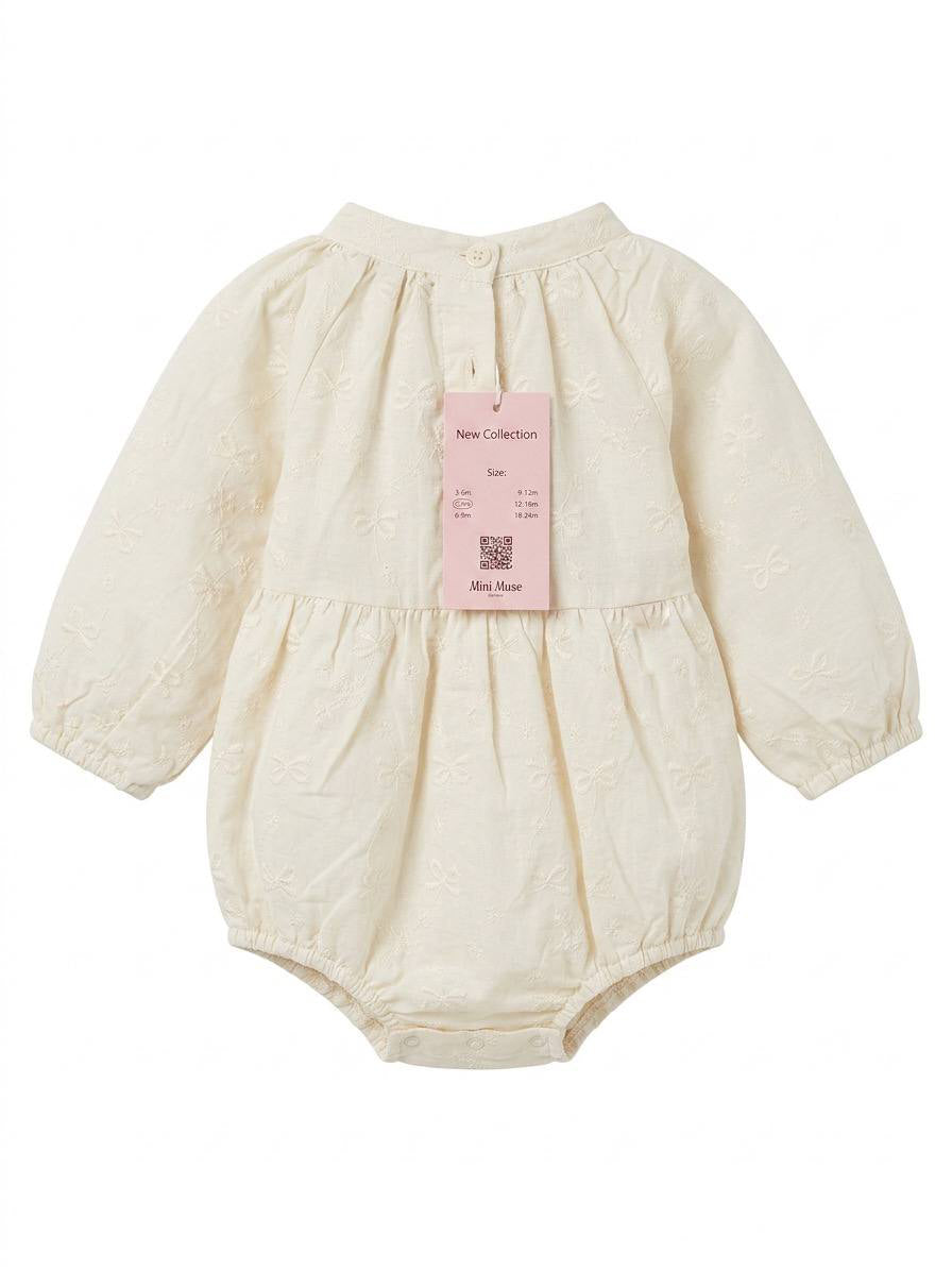 Embroidered Baby Romper