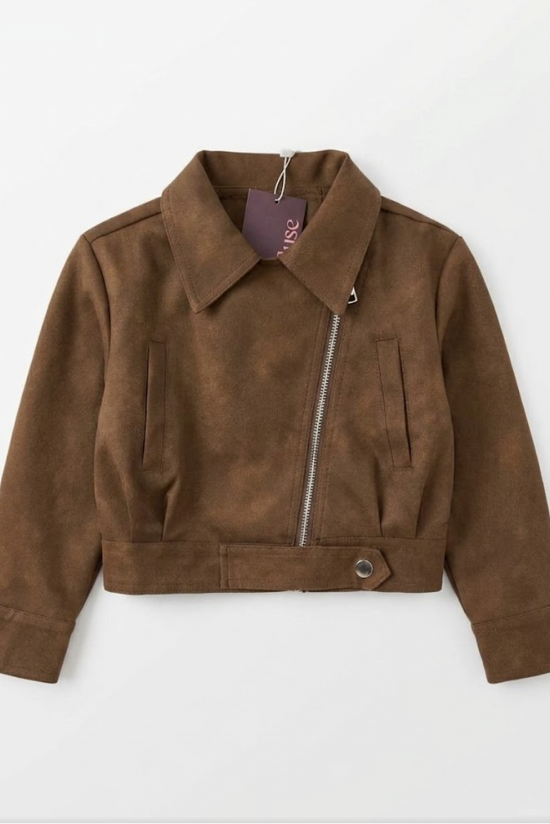 Kids Leather Jacket – Unisex