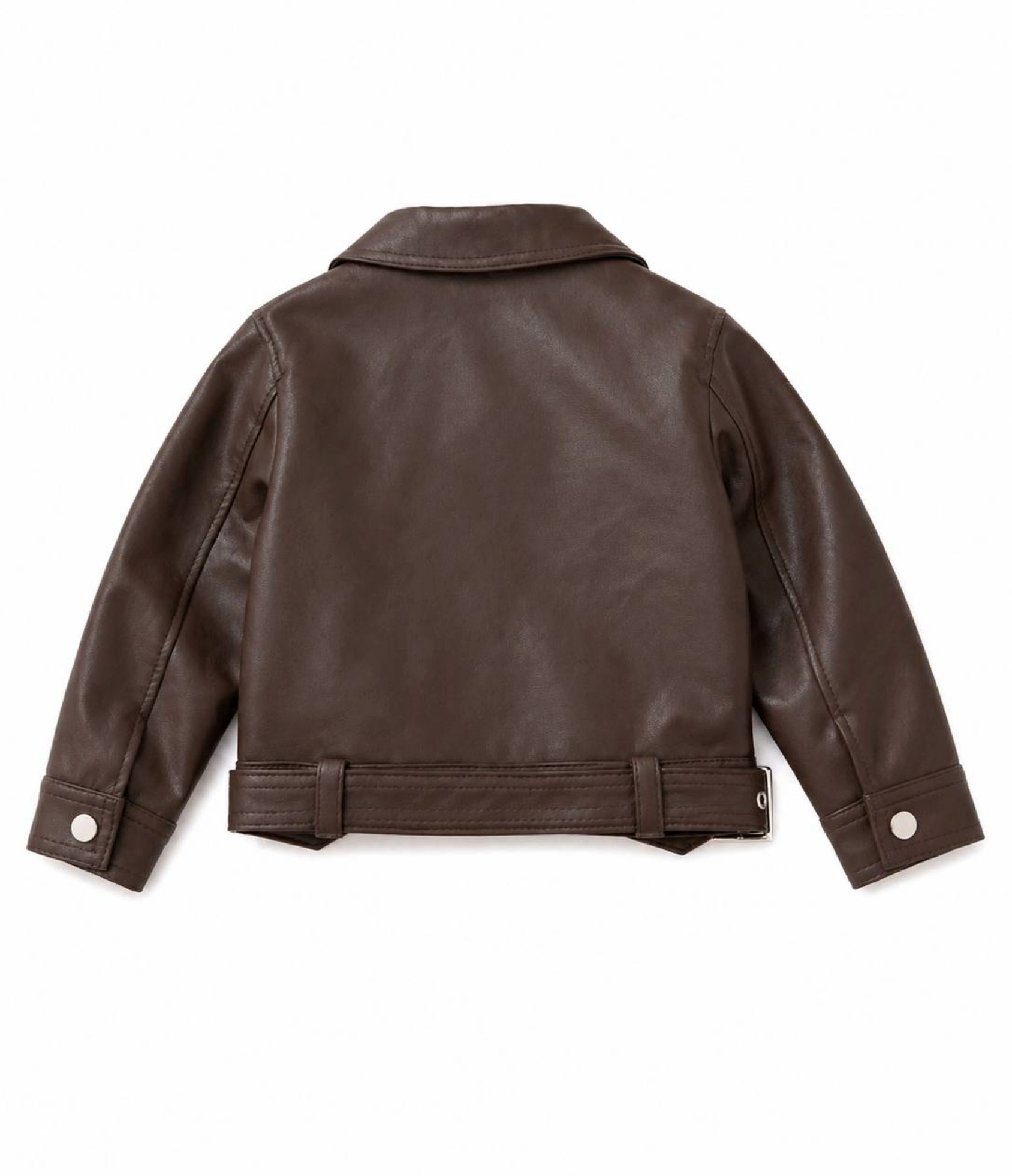 Faux Leather Biker Jacket