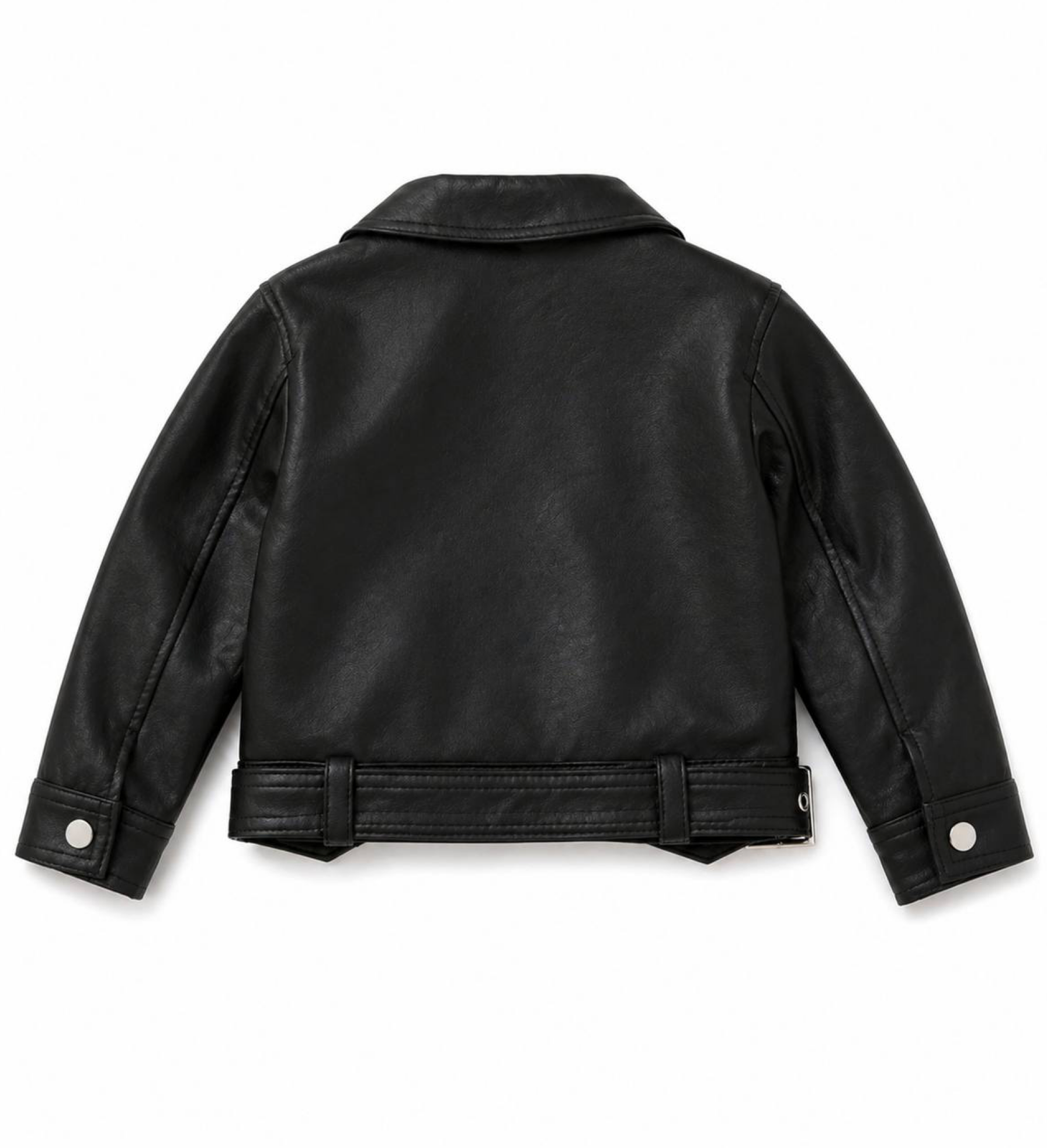 Faux Leather Biker Jacket